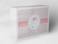 Gift box "Dots and Ducklings"