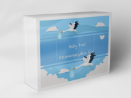 Gift box "Storks and Clouds"