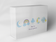 Gift box "Moon Rainbow Clouds Stars"