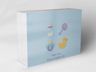 Gift box "Baby items and duck"