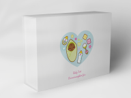 Gift box "Baby Hearts and Stars"
