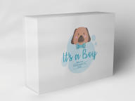 Gift box "Puppy and Bubbles"
