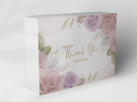 Gift box "Pastel Roses and Blossoms"