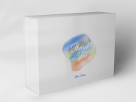 Gift box "Watercolor Thank You"