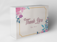 Gift box "Flower wreath and frame"