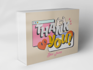 Gift box "Thank You Hearts"