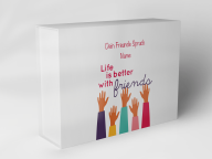 Gift box "Hands and Friendship"