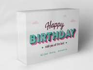 Gift box "Happy Birthday Stars"