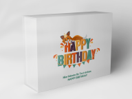 Gift box "Birthday Fox and Pennant"