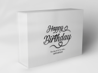 Gift box "Happy Birthday"