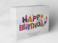 Gift box "Birthday colors"