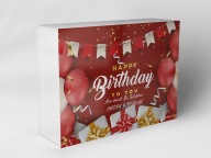 Gift box "Birthday balloons and gifts"