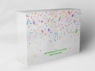 Gift box "Confetti and streamers"
