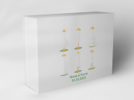 Gift box "Bridal couples in the rain"
