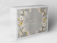 Gift box "Pastel Flower Wreath"