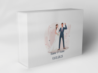 Gift box "Bride and Groom Wedding"