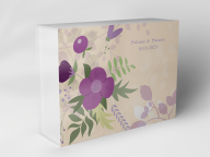 Gift box "Flowers and Leaves"
