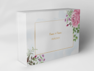 Gift box "Flowers and Roses"