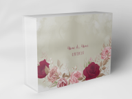 Gift box "Rose Blossom Wreath"