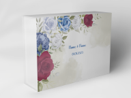 Gift box "Flower wreath roses"