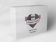 Gift box "Heart and Suit"