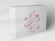 Gift box "We are getting married"