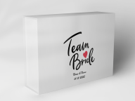 Gift box "Team Bride Heart"