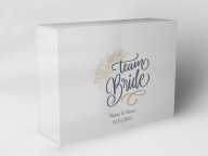 Gift box "Team Bride Flower Wreath"