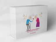Gift box "Senior Love with Cupid"