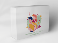 Gift box "Couple with hearts"