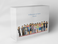 Gift box "Teammates Illustration"