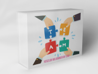 Gift box "Team Puzzle Hands"