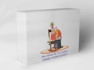 Gift box "Christmas couple in a rocking chair"