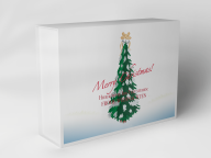 Gift box "Christmas tree"