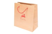 Paper carrier bag for Christmas "Castle"