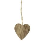 Pendant heart (natural)
