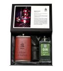 Gift set "Hip flask and GIN Bergfreund 350ml"