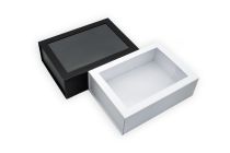 Magnetic box "Greifswald" with viewing window in various colors. colors