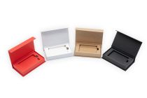 Magnetic box voucher packaging incl. inlay in various colors colors