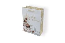 Paper carrier bag 27x12x37 cm for Christmas "Wetzlar"