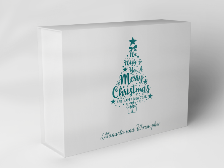 Gift box "Christmas Tree Stars" 1007_08_0001