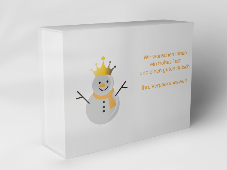 Gift box "Snowman with Crown" 1007_08_0005