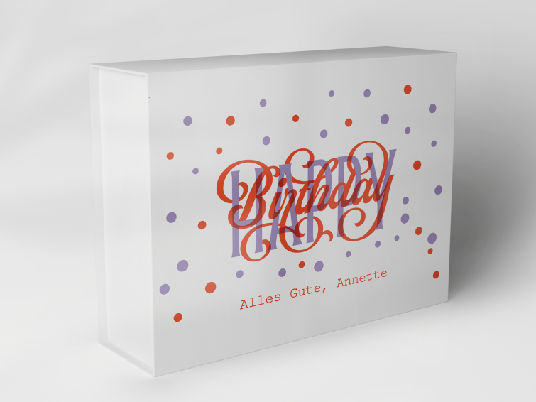 Gift box "Dots and Birthday Train" 1007_04_0003