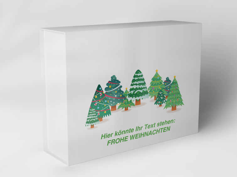 Gift box "Christmas trees" 1007_08_0008