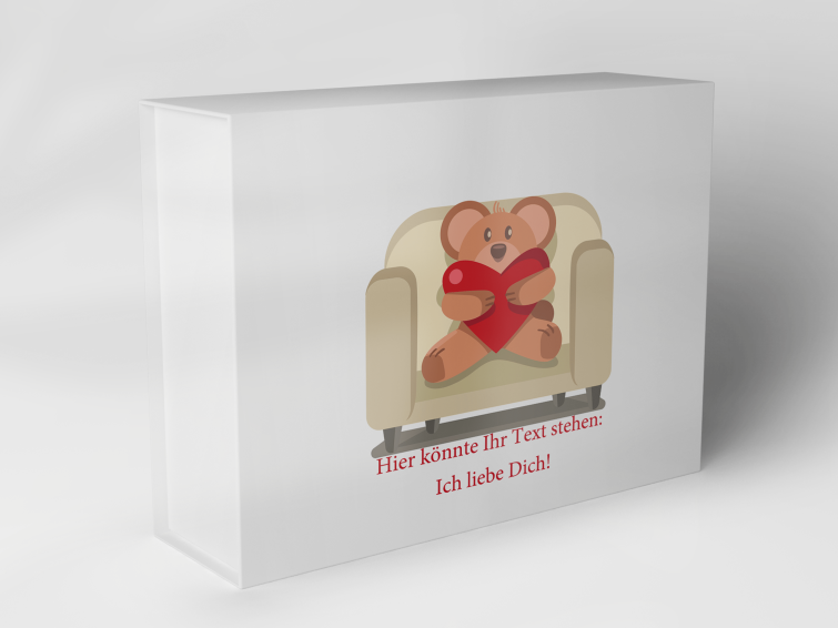 Gift box "Teddy Bear with Heart" 1007_06_0011