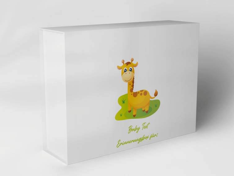 Gift box "Giraffe Baby Text" 1007_01_0015