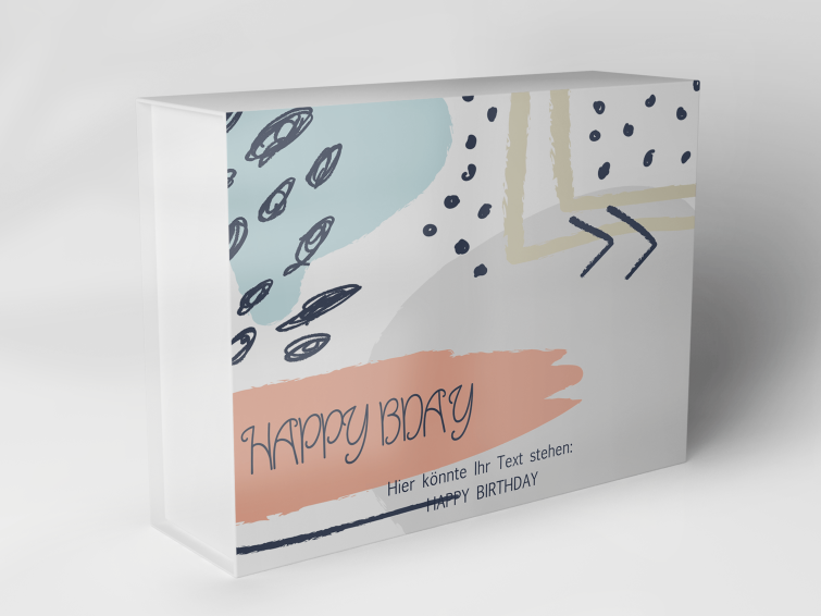 Gift box "Pastel stripes and dots" 1007_04_0026