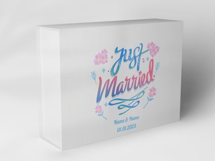 Gift box "Flowers and lettering" 1007_05_0028