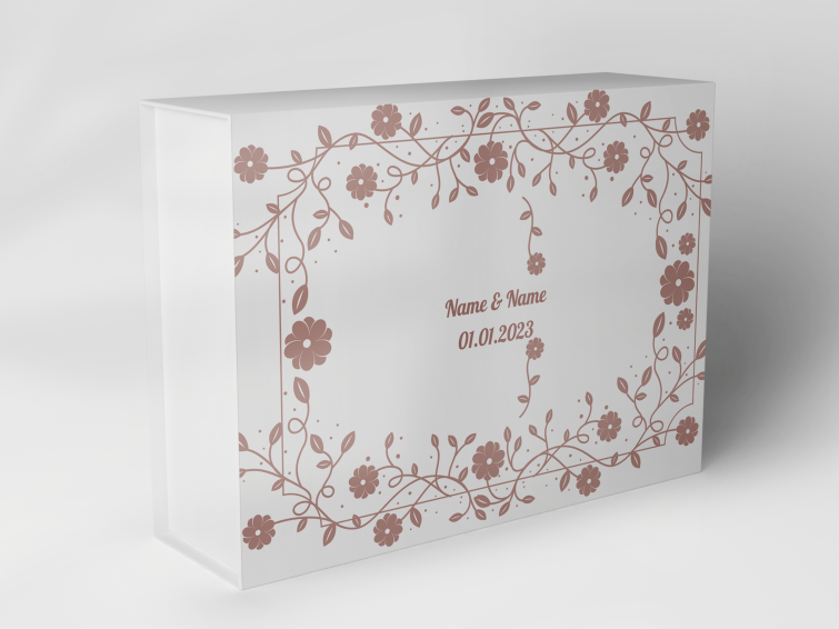 Gift box "Floral Vine in Pink" 1007_05_0033