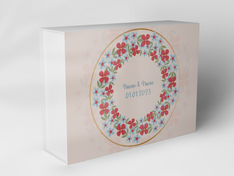 Gift box "Flower wreath" 1007_05_0040